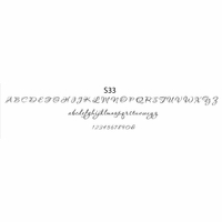 haute papier script S33