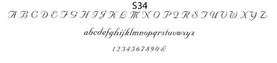 haute papier script S34