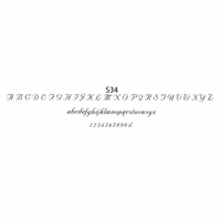 haute papier script S34