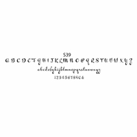 haute papier script S39