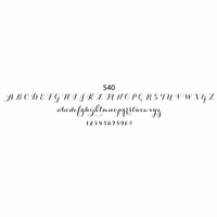 haute papier script S40