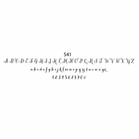 haute papier script S41