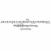 haute papier script S43