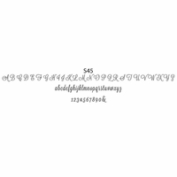 haute papier script S45