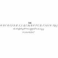 haute papier script S46