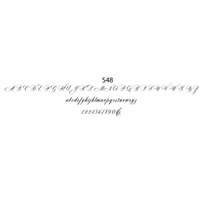 haute papier script S48