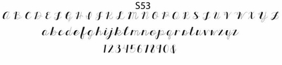haute papier script S53