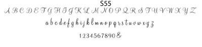 haute papier script S55
