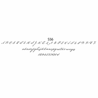 haute papier script S56