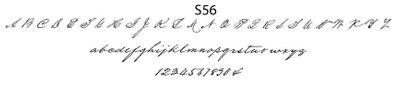 haute papier script S56