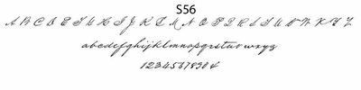 haute papier script S56