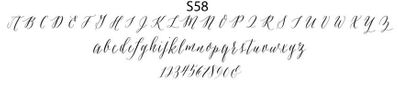 haute papier script S58