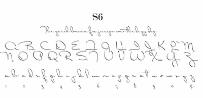 haute papier script S6