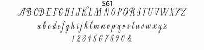 haute papier script S61