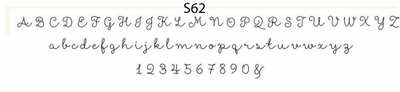 haute papier script S62