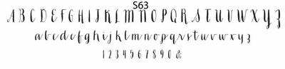 haute papier script S63