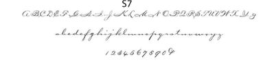 haute papier script S7
