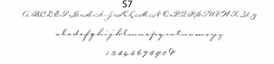haute papier script S7