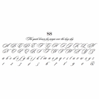 haute papier script S8