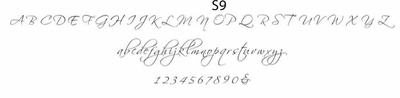 haute papier script S9