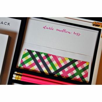 haute papier v2 navy stationery wardrobe