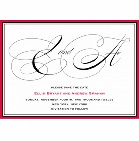 Haute Tuxedo Formal Rehearsal Dinner Invitation