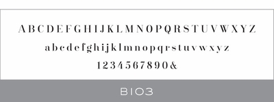 hautepapier block B103