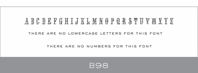 hautepapier block B98