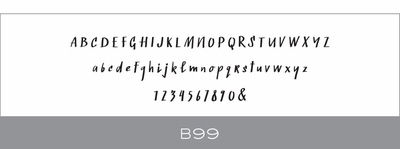hautepapier block B99