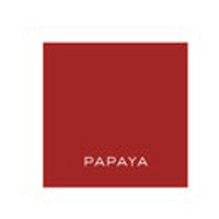 hautepapier letterpress color papaya
