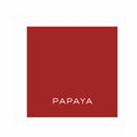 hautepapier letterpress color papaya