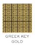hautepapier pencil greek key gold