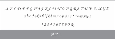 hautepapier script S71