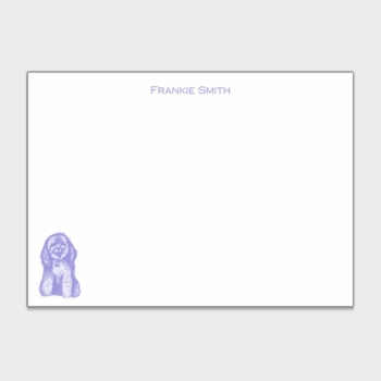 Havanese Personalized Kids Stationery