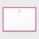 Heart Monogram Personalized Kids Stationery