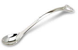 Heart Sterling Silver Baby Feeding Spoon