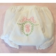 Heirloom Embroidered Initial Bow Bloomer