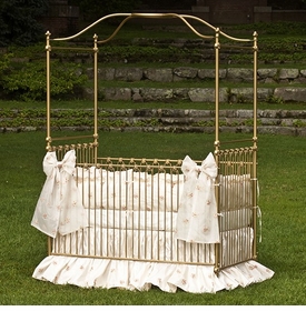 Heirloom Iron Canopy Crib by Corsican