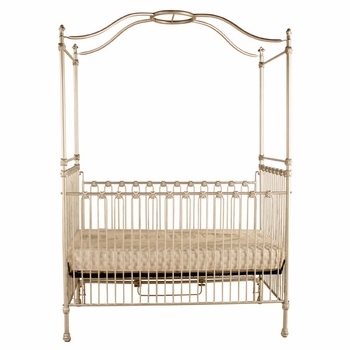 Heirloom Iron Canopy Crib by Corsican