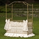 Heirloom Iron Canopy Crib by Corsican