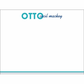 hello blue children's stationary