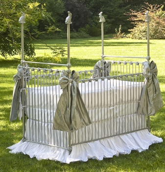Helsinki Crib Linens (Custom Colors Available) (Contact Us for Pricing)