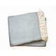 Herringbone Fringed Throw (Several Colors Available)