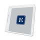 herringbone gray lucite tray - square