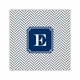 herringbone gray square paper coaster<br>set of 50