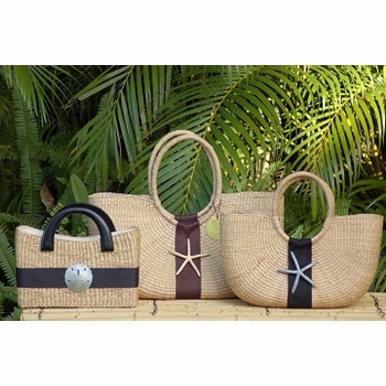 Hobe Sound Starfish Basket Bag