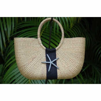 Hobe Sound Starfish Basket Bag