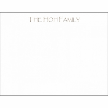 hoh social stationery