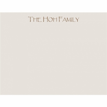 hoh social stationery
