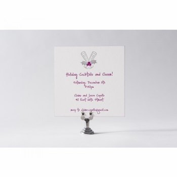 holiday cheer invitation cards